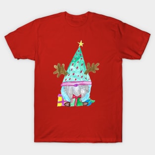 Christmas Gnome Design T-Shirt